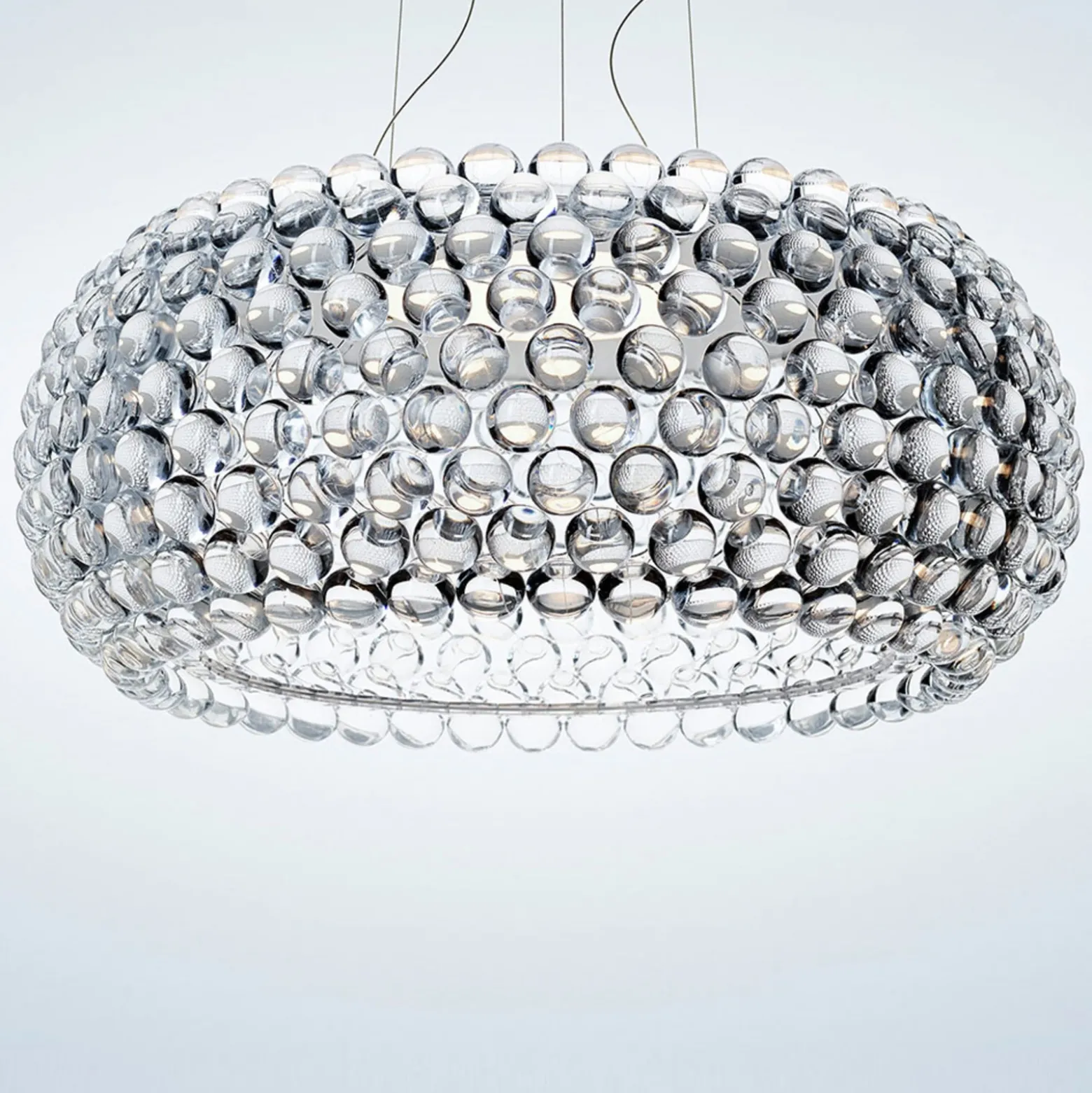 Foscarini Caboche Plus Grande Pendel transparent