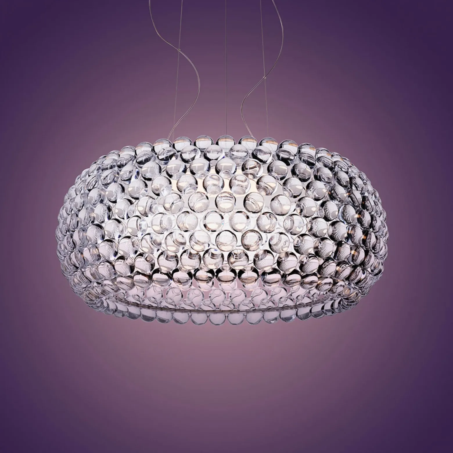 Foscarini Caboche Plus Grande Pendel transparent