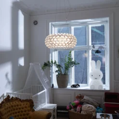 Foscarini Caboche Plus media Pendel dimmbar klar