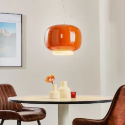 Foscarini Chouchin 1 LED-Hängeleuchte, orange