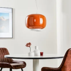 Foscarini Chouchin 1 LED-Hängeleuchte, orange