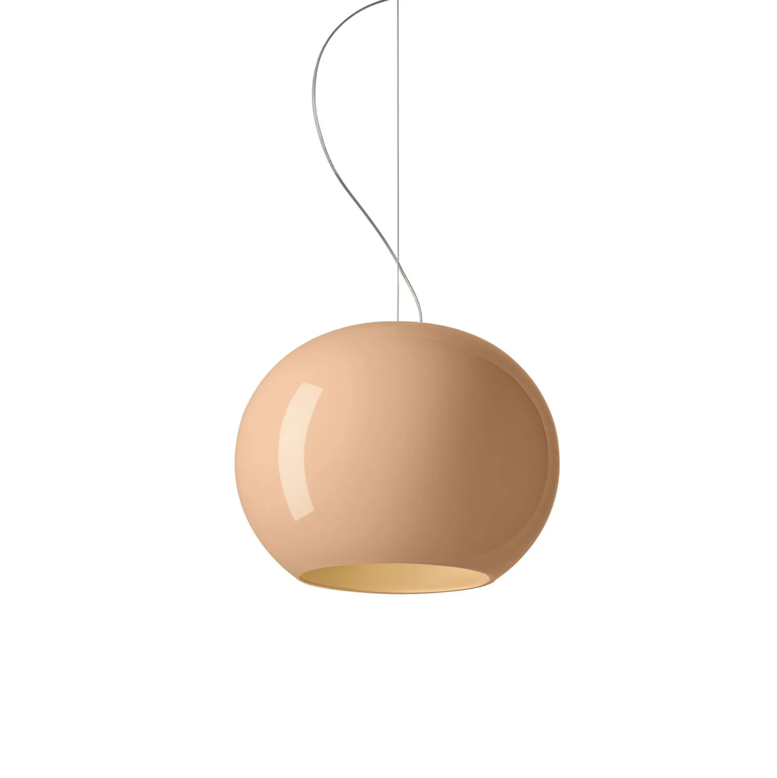 Foscarini Hängeleuchte Buds 3, cipria, E27, Abhängung 1000cm