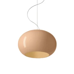 Foscarini Hängeleuchte Buds 2, cipria, E27, Abhängung 350 cm