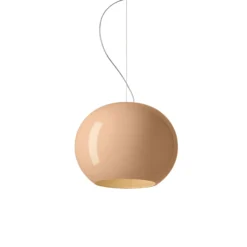 Foscarini LED-Hängelampe Buds 3, cipria, Abhängung 1000 cm