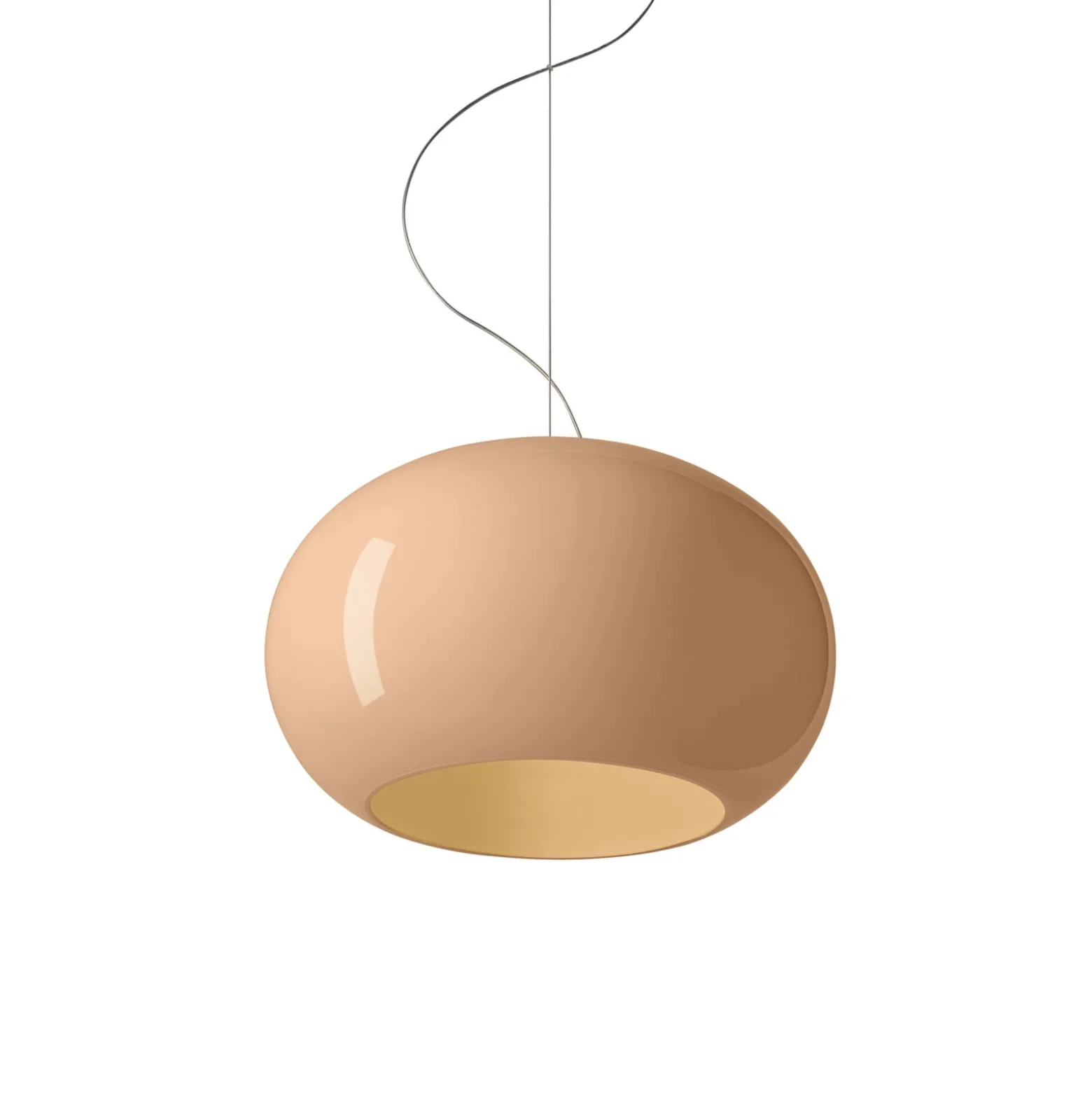 Foscarini LED-Hängelampe Buds 2, cipria DALI Abhängung 10 m