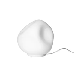 Foscarini Tischleuchte Hoba Midi, Ø 19 cm, dimmbar, Glas