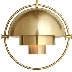 GUBI Hängeleuchte Multi-Lite, Ø 36 cm, messing/messing