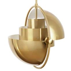 GUBI Hängeleuchte Multi-Lite, Ø 36 cm, messing/messing
