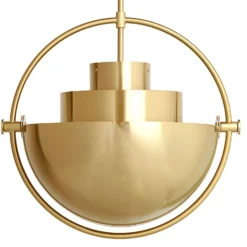 GUBI Hängeleuchte Multi-Lite, Ø 36 cm, messing/messing