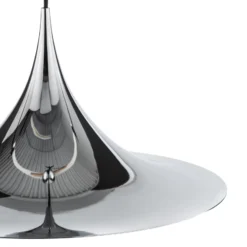 GUBI Hängeleuchte Semi, Ø 47 cm, chrom