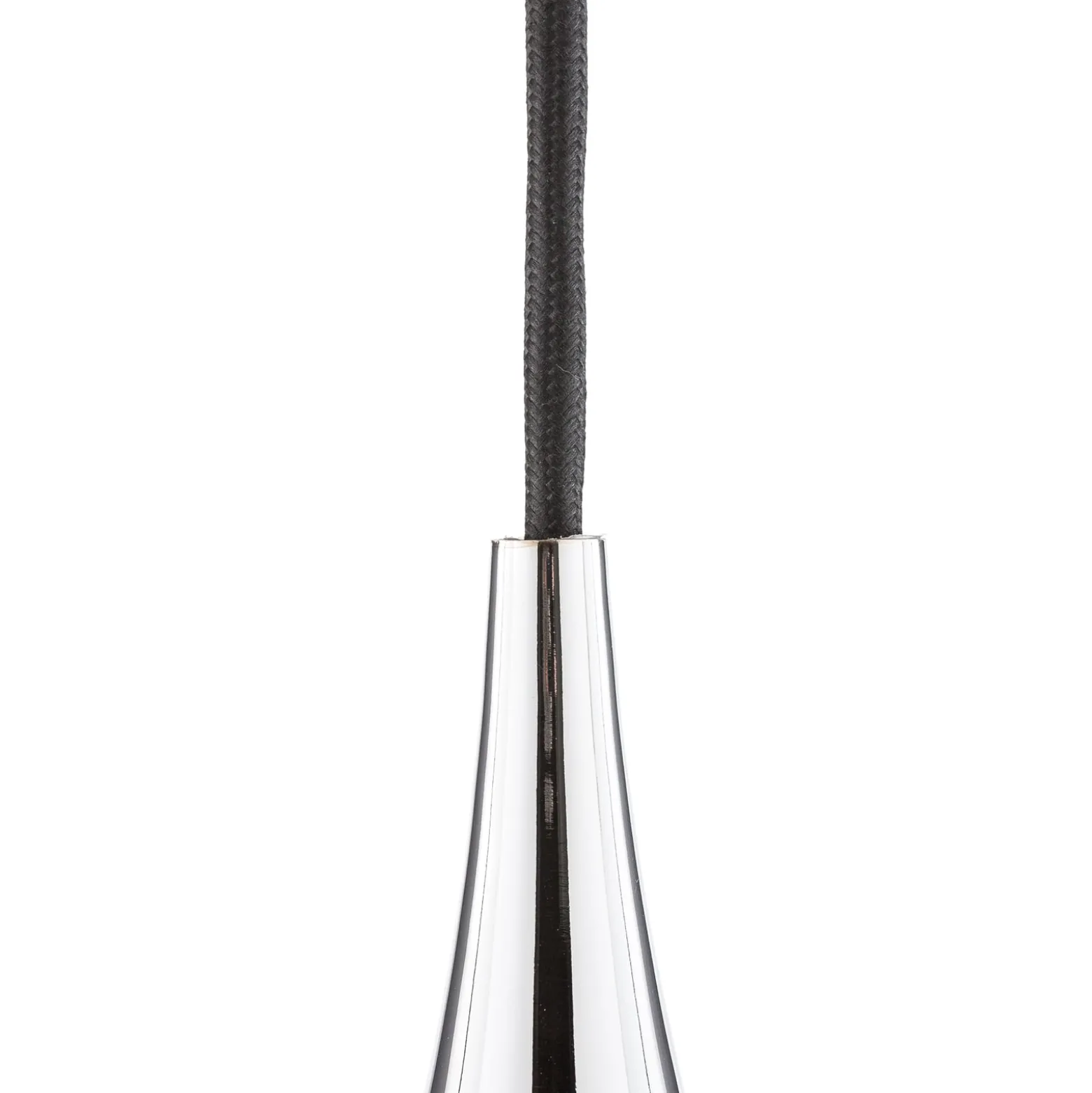 GUBI Hängeleuchte Semi, Ø 47 cm, chrom