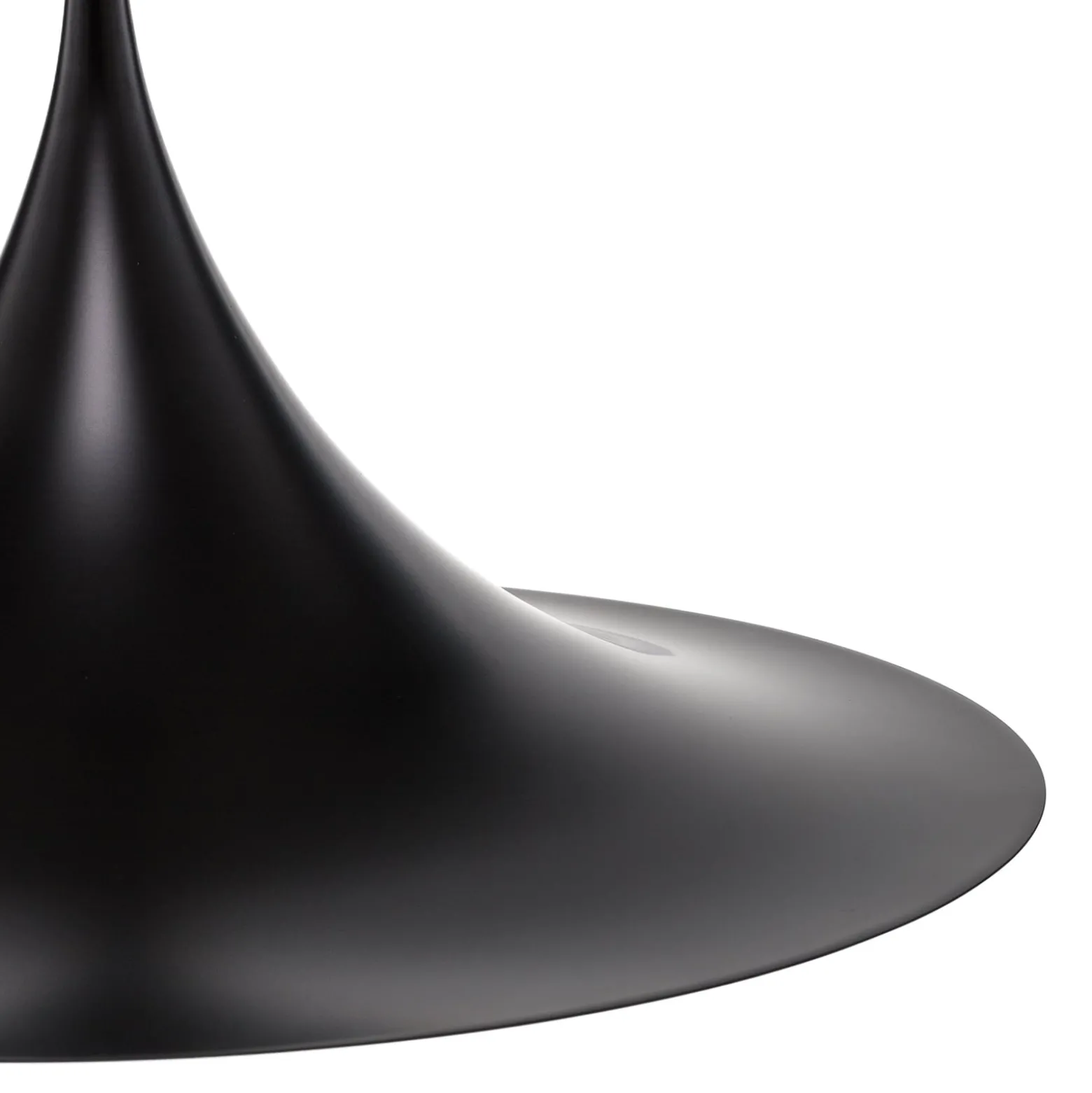 GUBI Hängeleuchte Semi, Ø 47 cm, schwarz