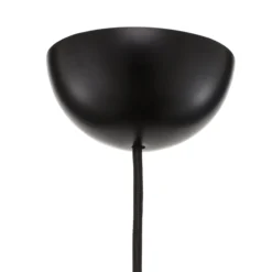 GUBI Hängeleuchte Semi, Ø 47 cm, schwarz