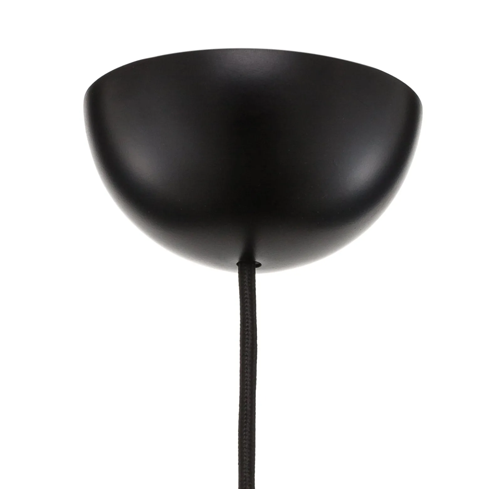 GUBI Hängeleuchte Semi, Ø 47 cm, schwarz