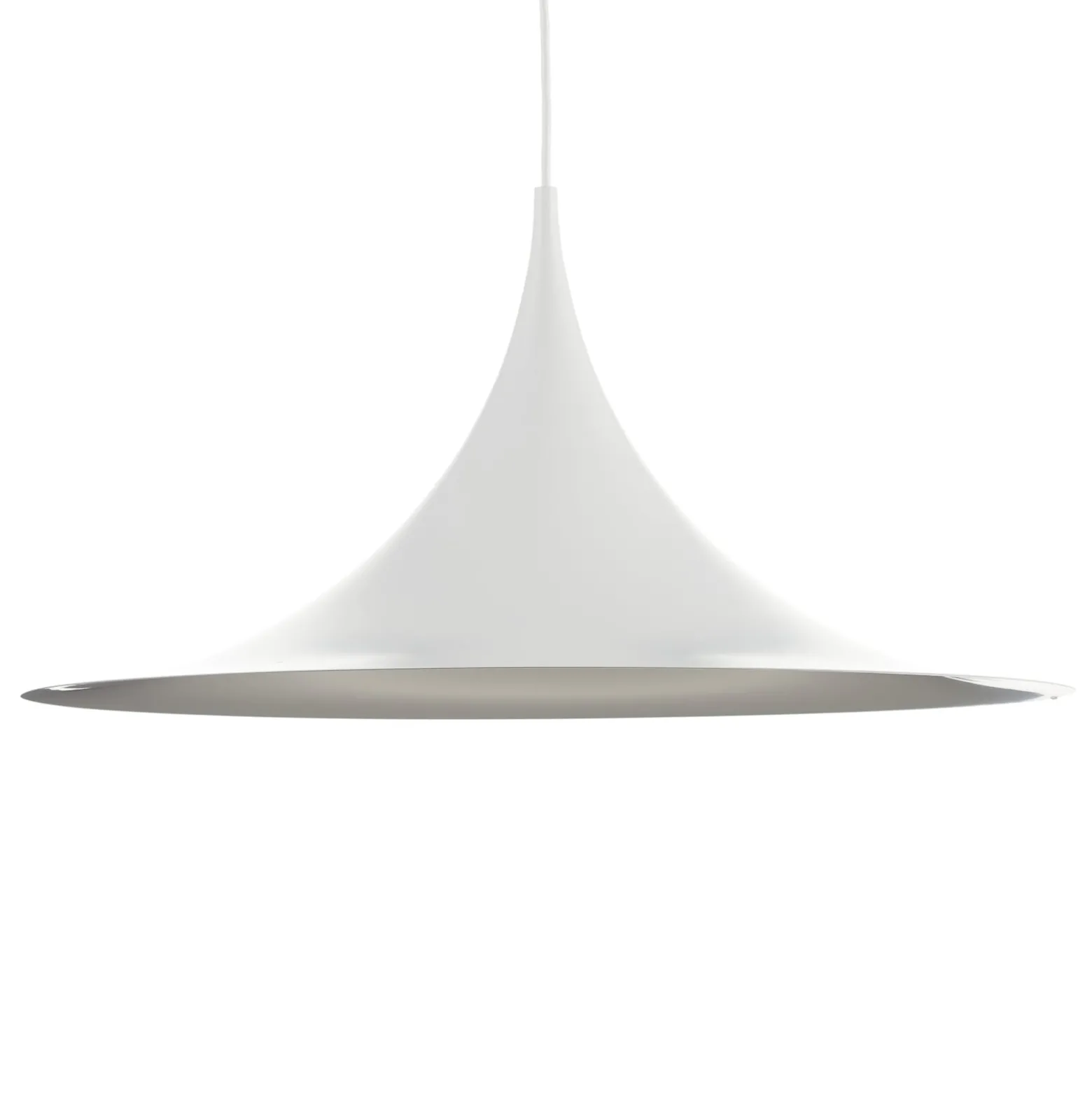 GUBI Hängeleuchte Semi, Ø 60 cm, weiß