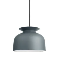 GUBI Ronde Hängeleuchte Ø 40 cm, taubengrau