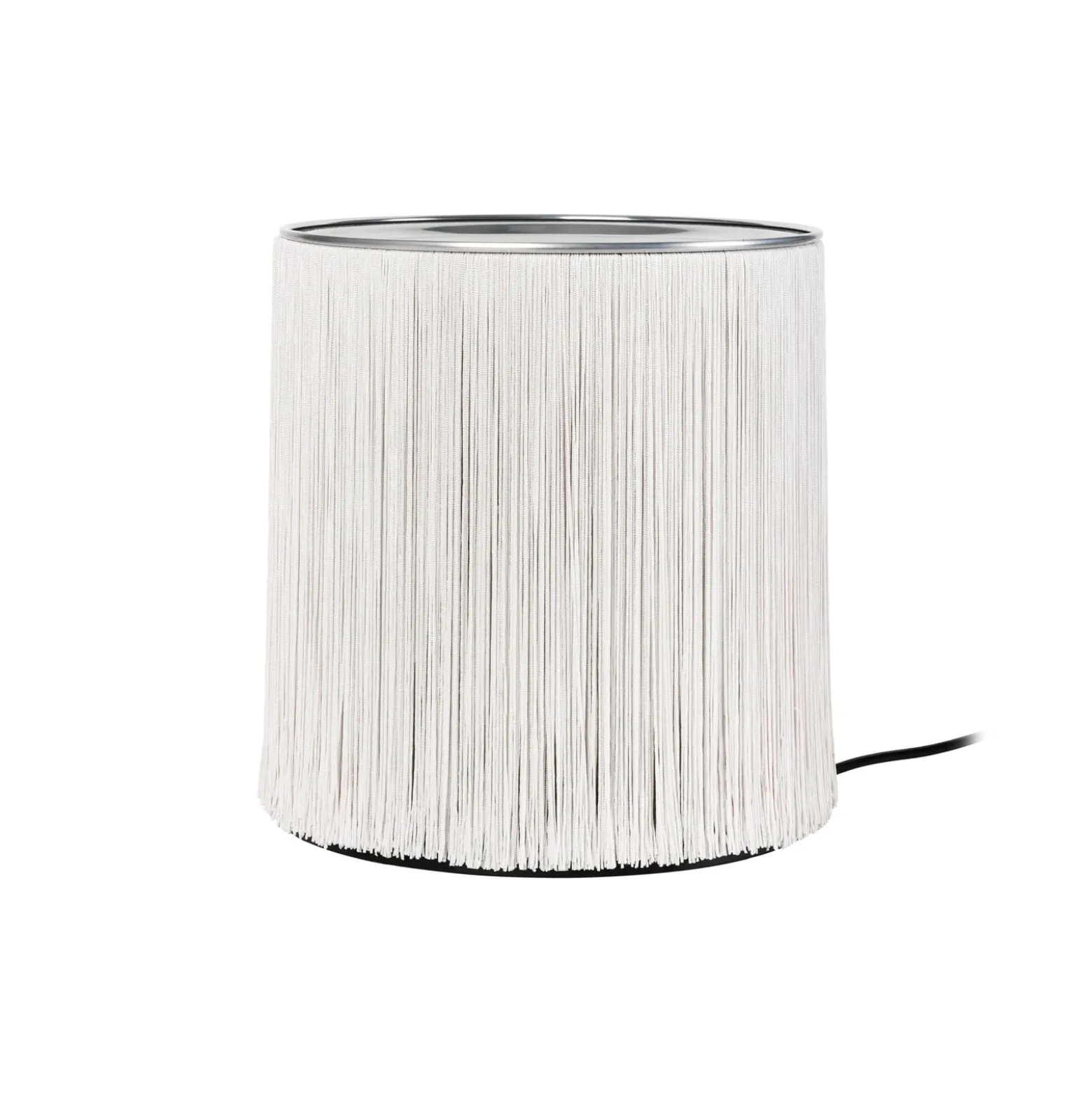 GUBI Tischleuchte Model 597, Aluminium, creme, Höhe 29 cm