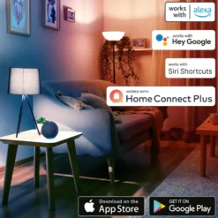 Hama WLAN LED-Einbauspot, App-Steuerung CCT weiß