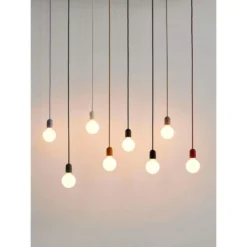 HAY E27-Pendelfassung COMMON, weiß, Ø 4,5 cm