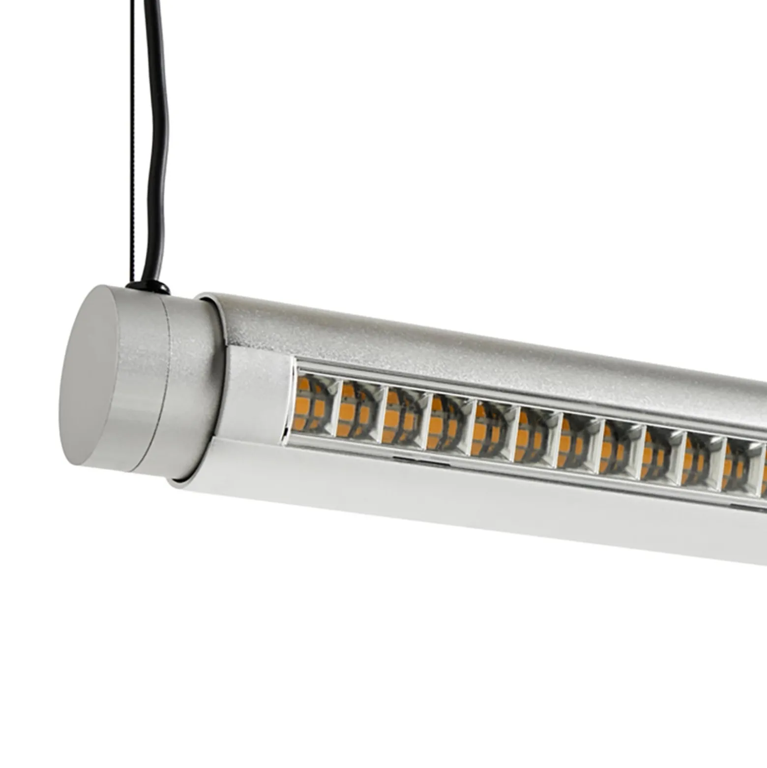 HAY LED-Hängelampe Factor Linear directional, alu, drehbar