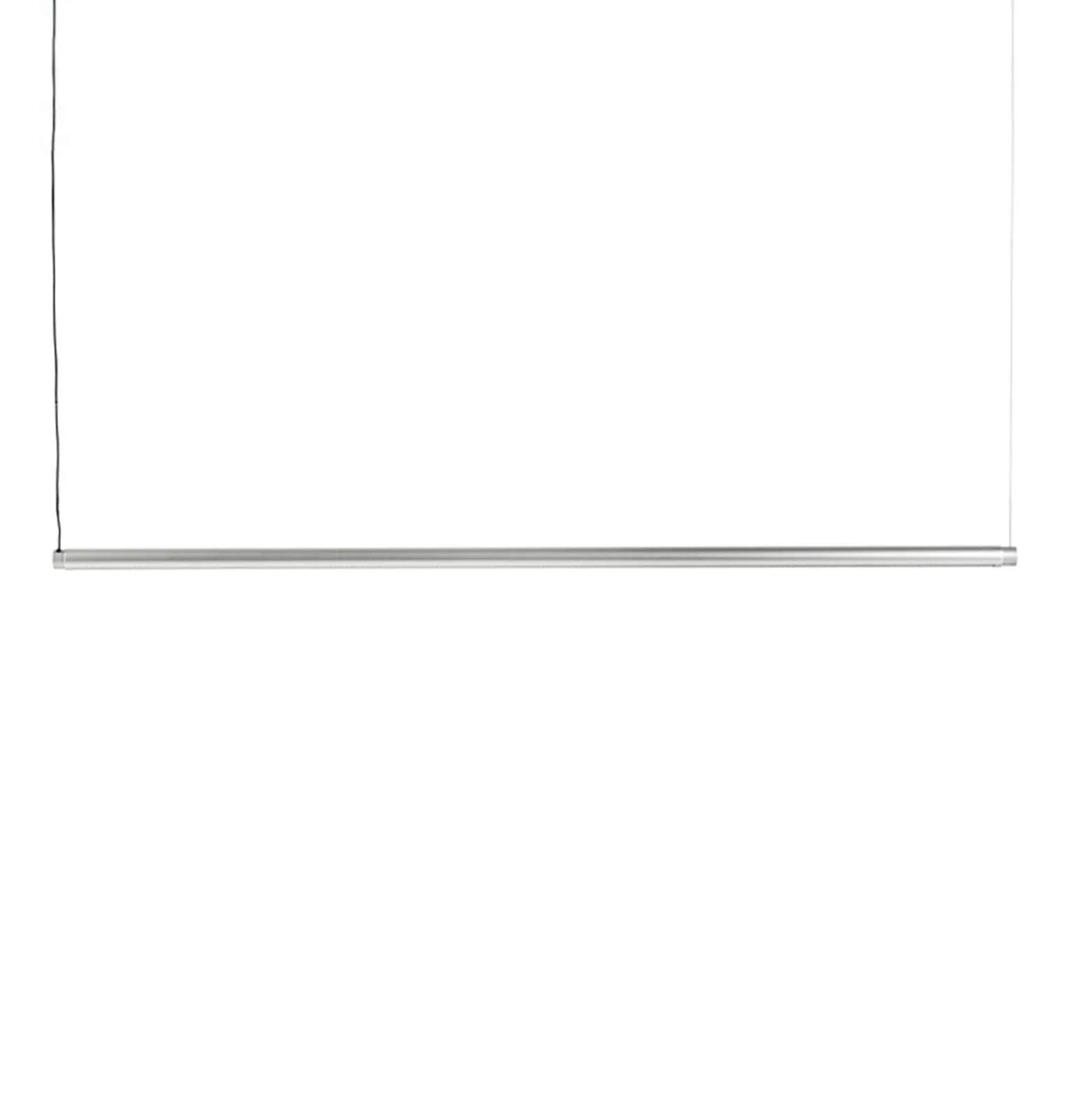 HAY LED-Hängelampe Factor Linear 1500, alu, drehbar
