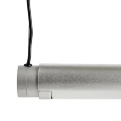 HAY LED-Hängelampe Factor Linear 1500, alu, drehbar