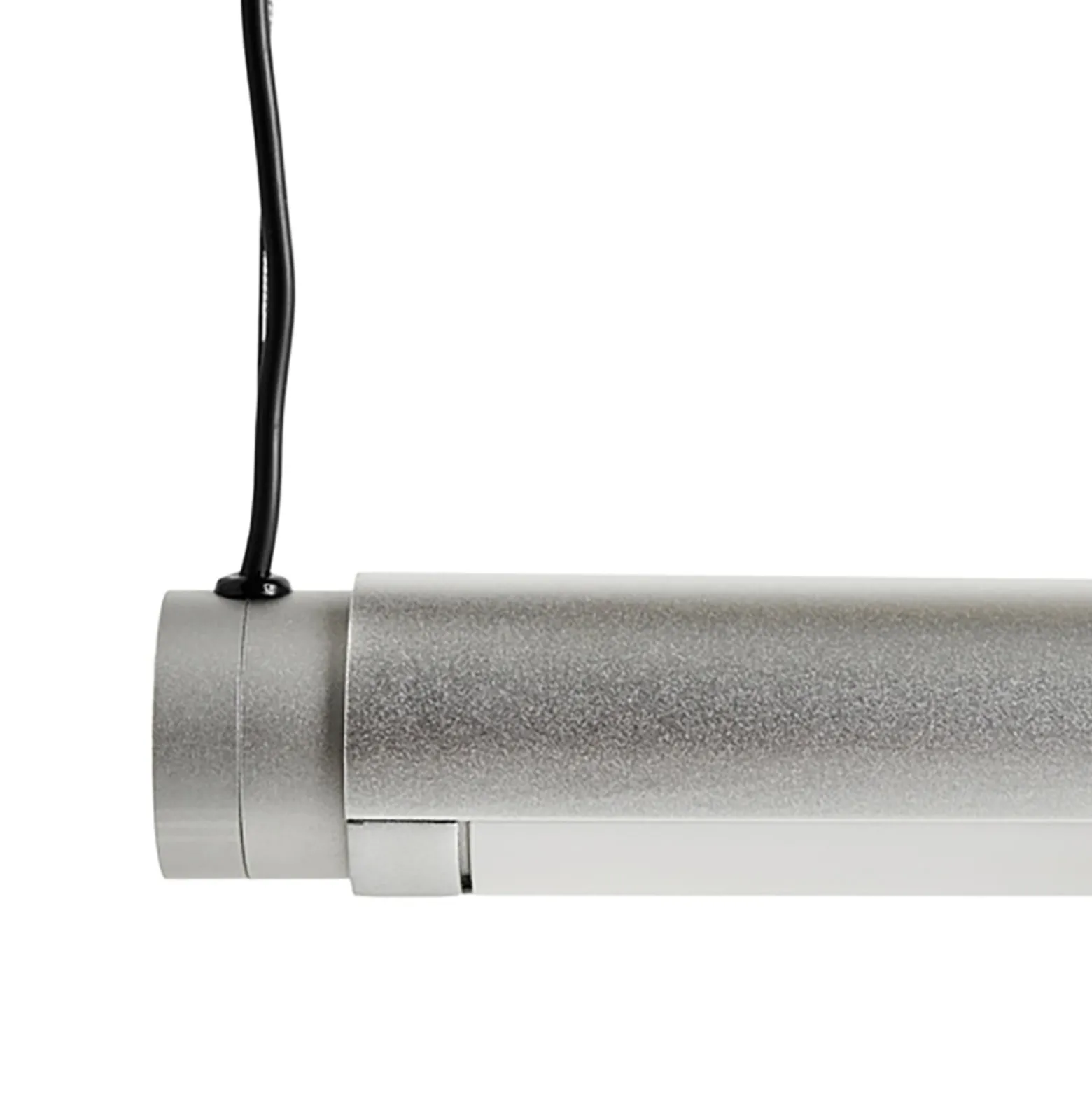 HAY LED-Hängelampe Factor Linear 1500, alu, drehbar