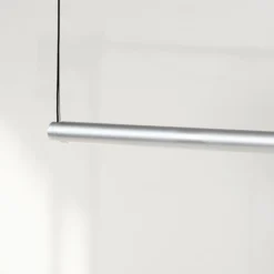 HAY LED-Hängelampe Factor Linear 1500, alu, drehbar