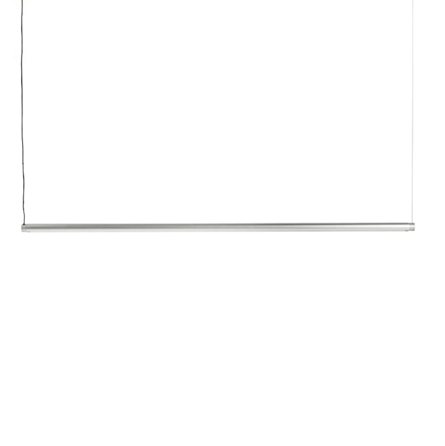HAY LED-Hängelampe Factor Linear 1500, alu, drehbar