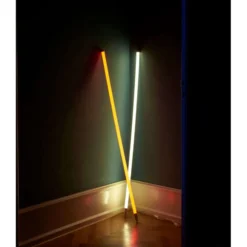 HAY LED-Röhre Neon Tube, gelb, PVC, Länge 1,5 m, Stecker