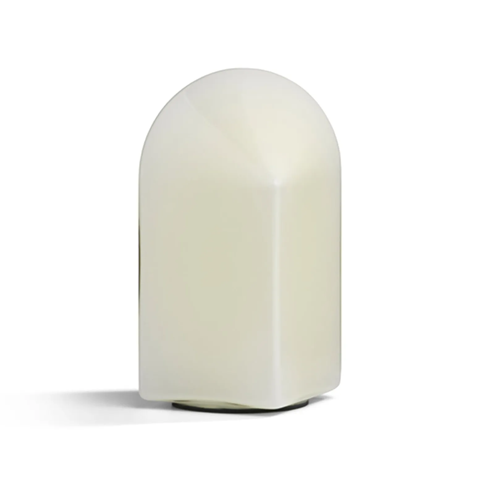 HAY Parade LED-Tischleuchte muschelweiß Höhe 24 cm