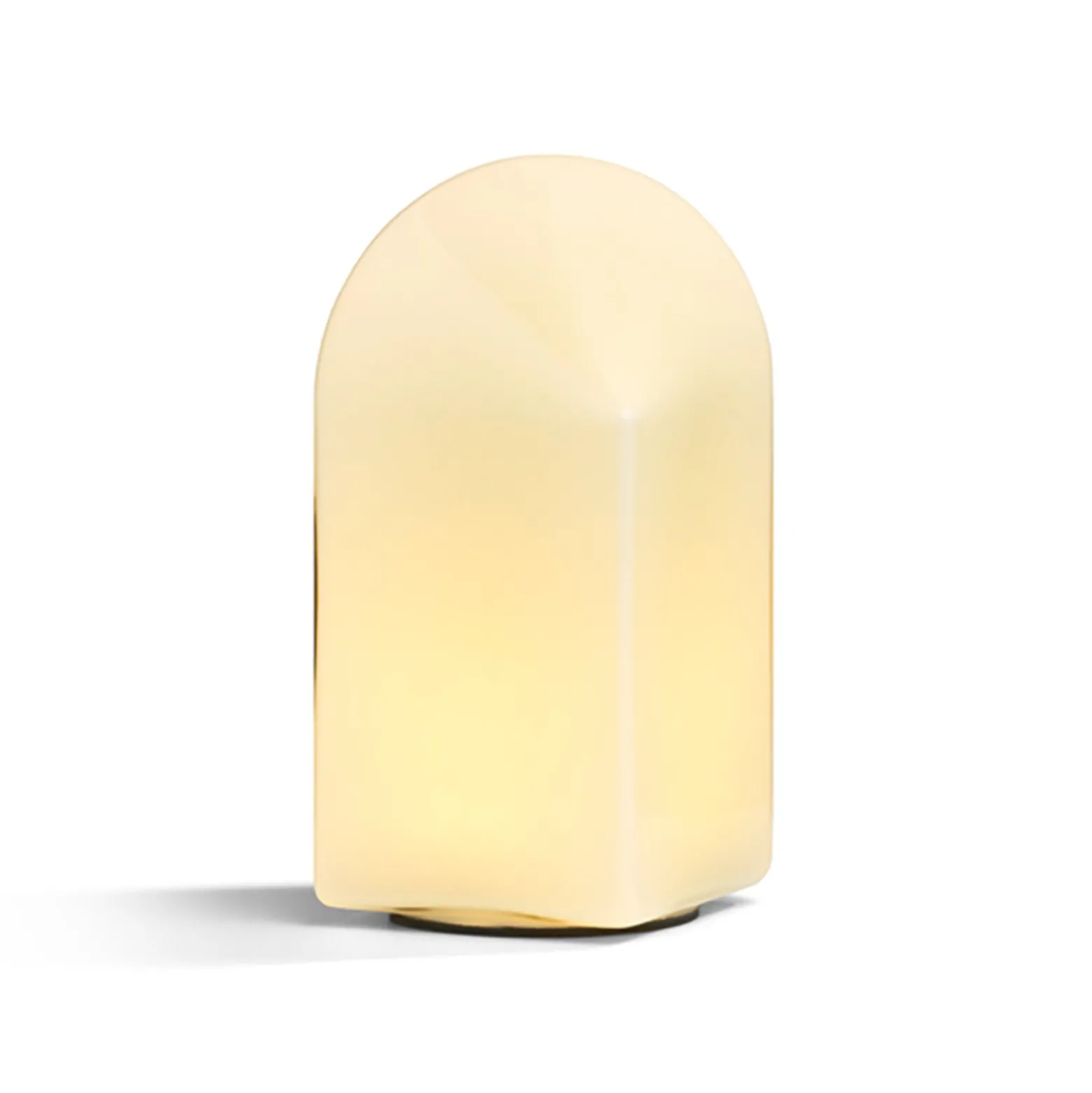 HAY Parade LED-Tischleuchte muschelweiß Höhe 24 cm