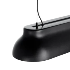 HAY PC Linear LED-Hängeleuchte, schwarz