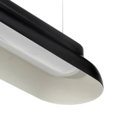 HAY PC Linear LED-Hängeleuchte, schwarz