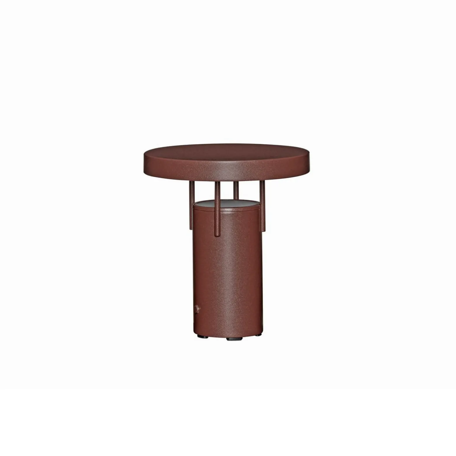 HÜBSCH LED-Akku-Tischlampe BringMe Mini, burgunder, 20 cm