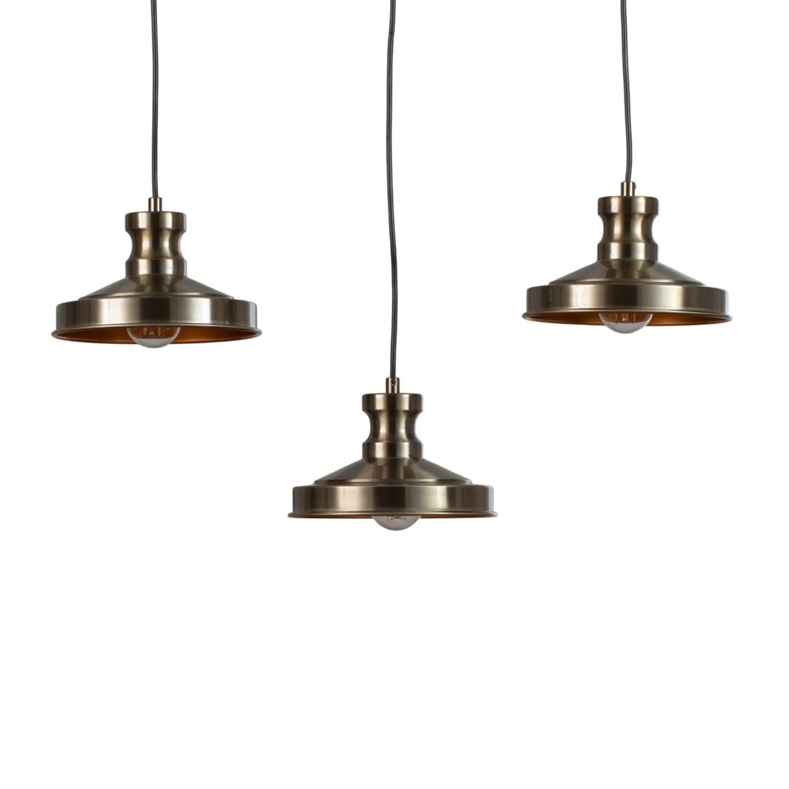 Hängelampe Berceste 9263, 3-flammig, altmessingfarben, E27