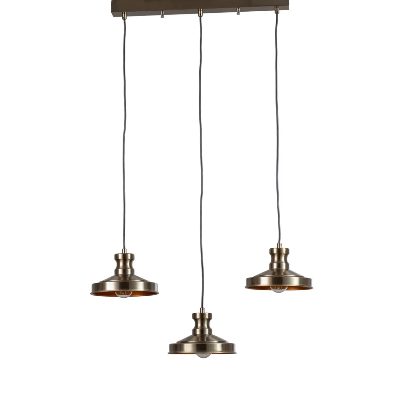 Hängelampe Berceste 9263, 3-flammig, altmessingfarben, E27
