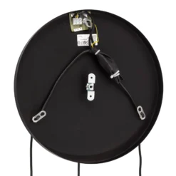 Hängelampe Vatoz 6142 3fl Rondell schwarz Opalglas