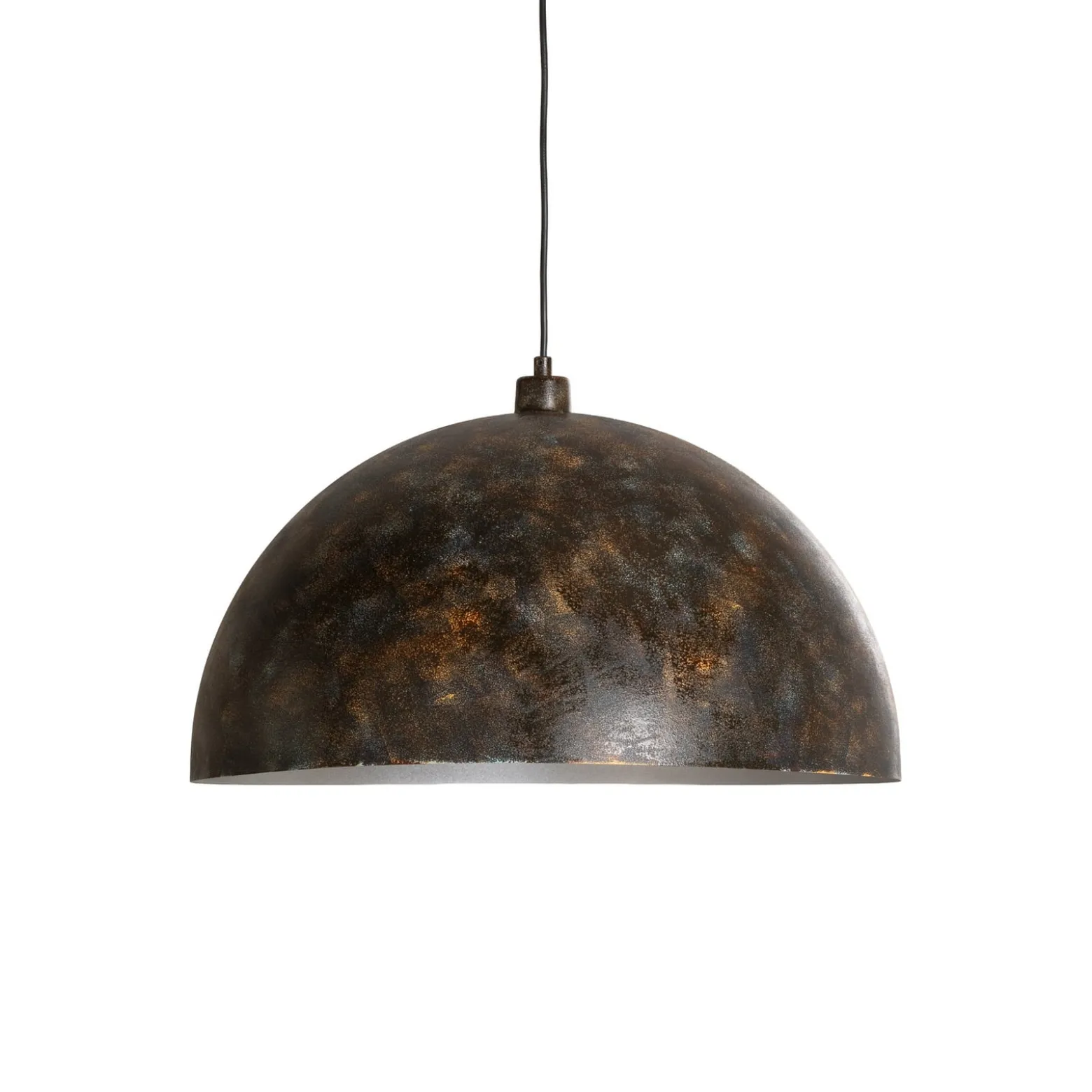 Hängeleuchte Berceste, Ø 60 cm, altmessing, Metall