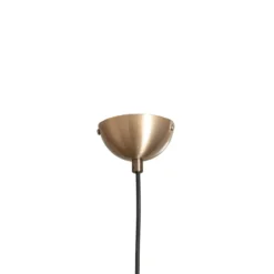 Hängeleuchte Berceste, goldfarben, Metall, Ø 40 cm, E27