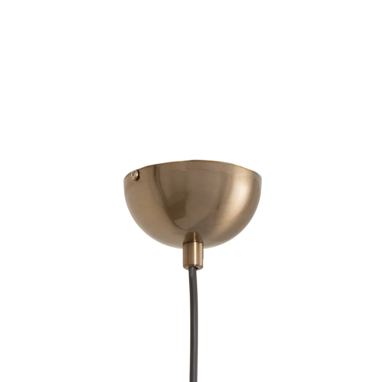 Hängeleuchte Berceste, goldfarben, Metall, Ø 22 cm, E27