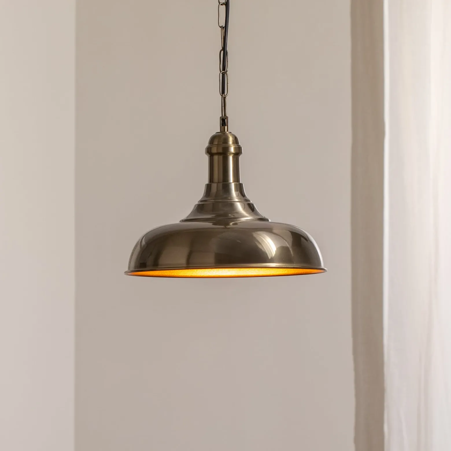 Hängeleuchte Berceste 225-S Ø32cm gold