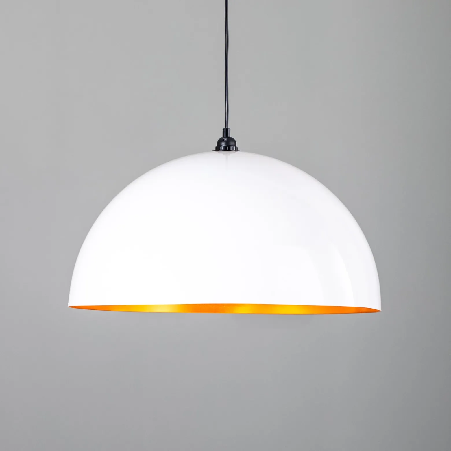 Hängeleuchte Berceste 236-S Ø60cm weiß/gold