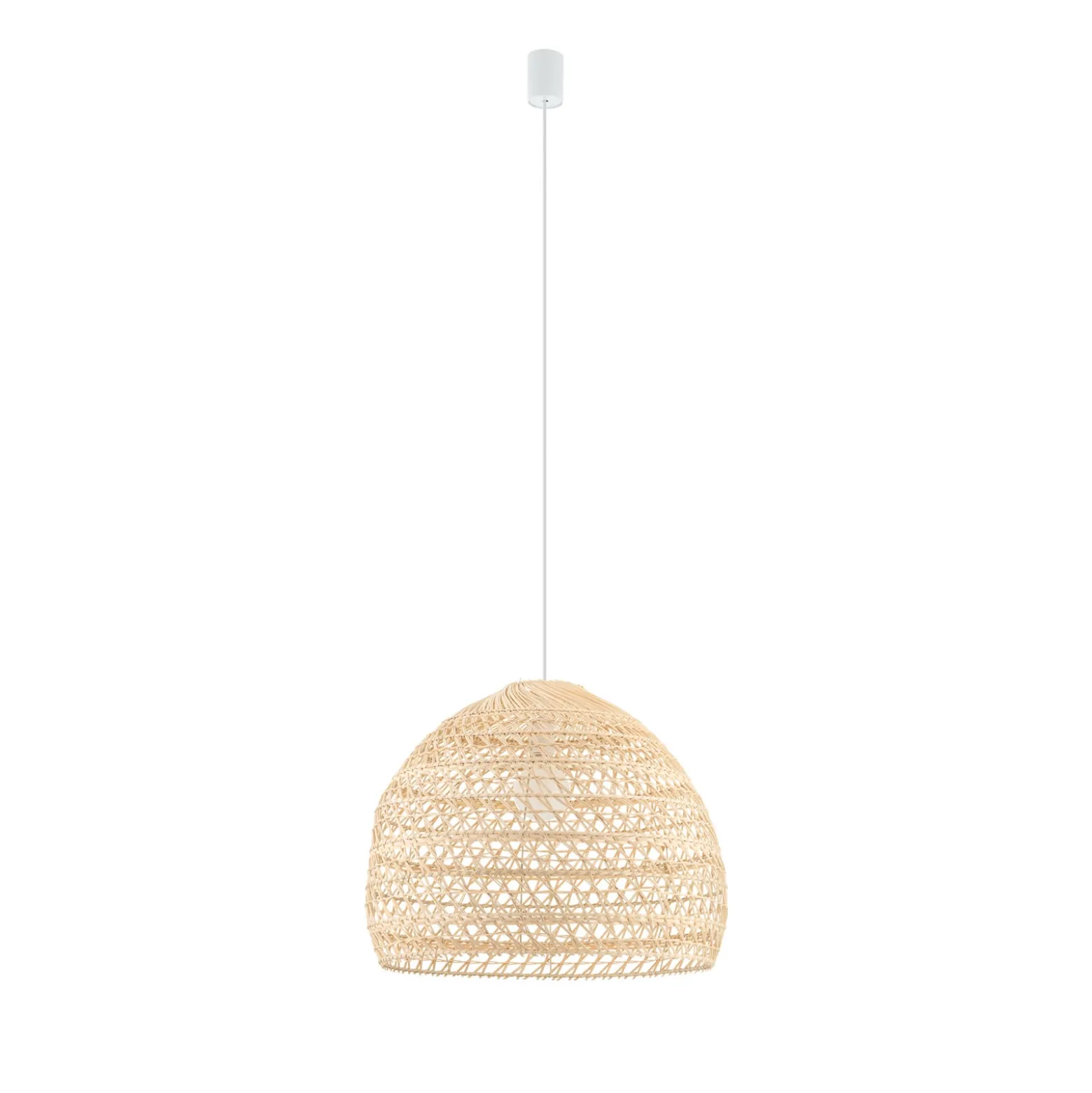 Hängeleuchte BOHO, Ø 43 cm, naturbraun, Rattan, E27