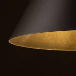 Hängeleuchte Cono, einflammig, Ø 27 cm, bronzefarben