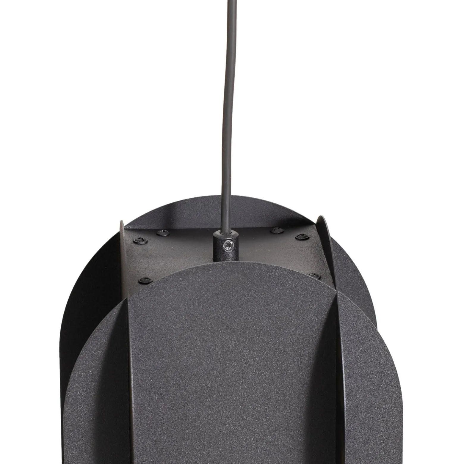 Hängeleuchte Corner, schwarz, Höhe 35 cm, Metall, E27