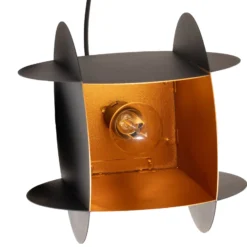 Hängeleuchte Corner, schwarz, 25 x 25 cm, Metall, E27
