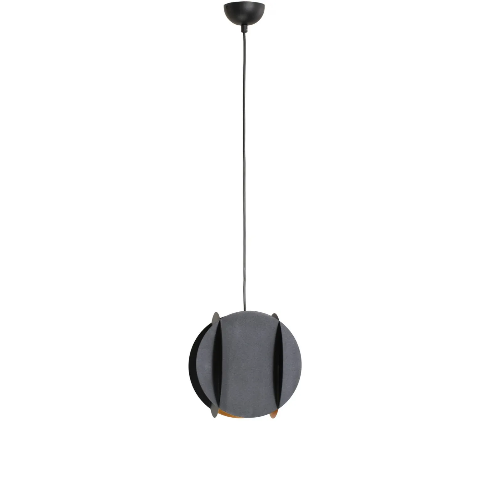 Hängeleuchte Corner, schwarz, 25 x 25 cm, Metall, E27