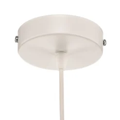 Hängeleuchte Devon, grau/weiß Ø45cm