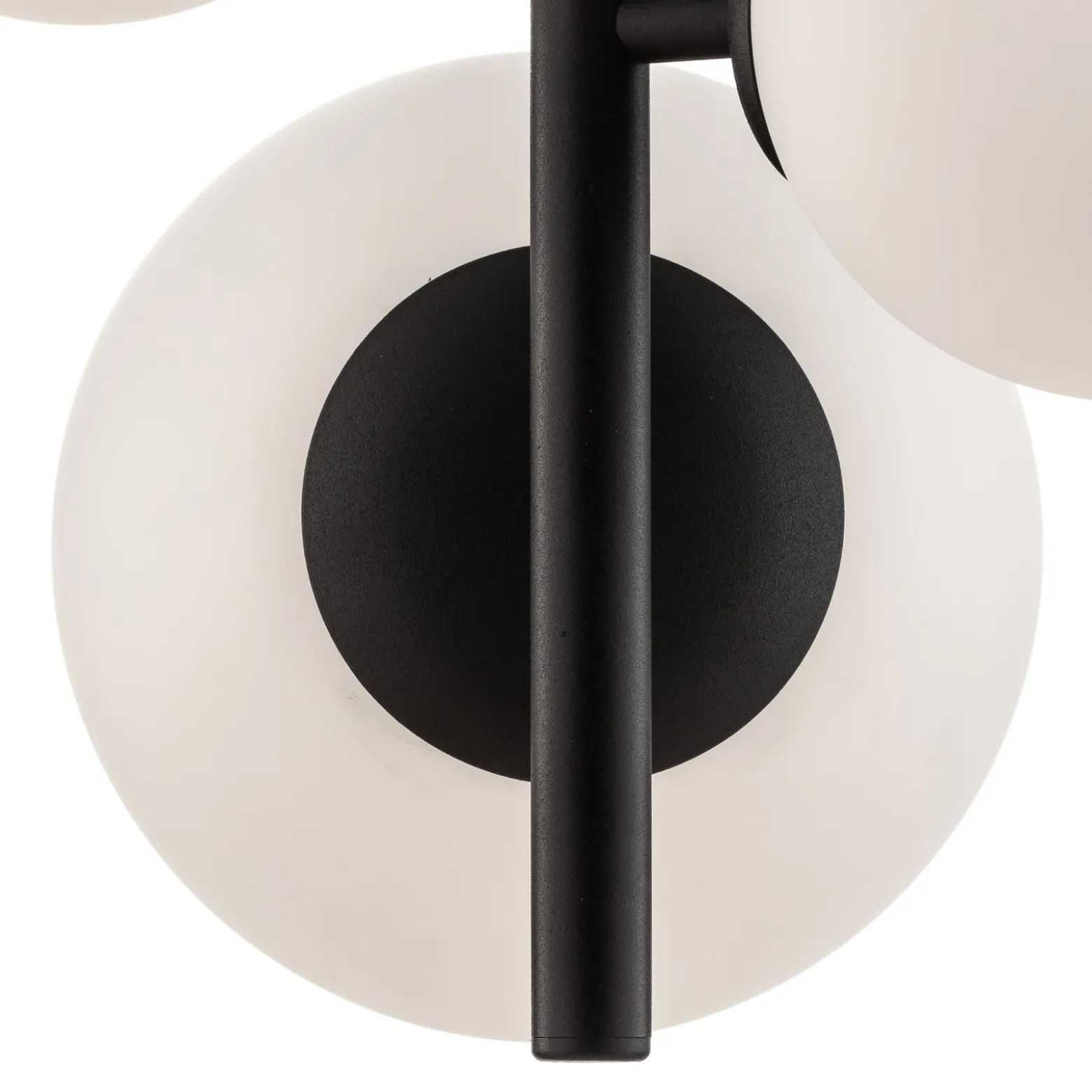 Hängeleuchte Dione, vierflammig, schwarz